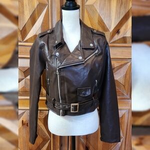 Stoosh Faux Leather Jacket